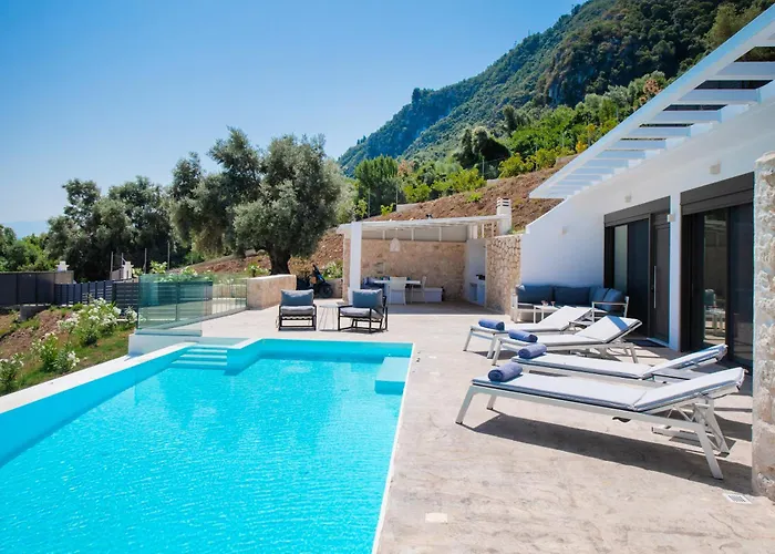 Gaia - Divine Private With Pool, Close To Vila Agios Ioannis (Lefkada)