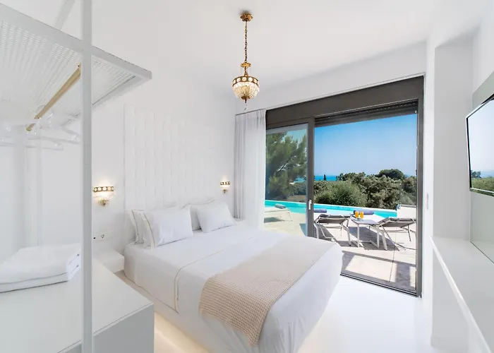 别墅 Gaia - Divine Private With Pool, Close To 圣爱奥尼斯米科