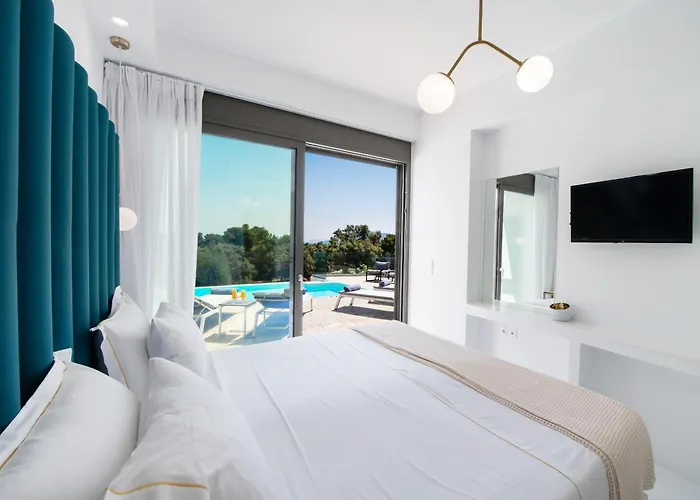 Gaia - Divine Private With Pool, Close To 别墅 圣爱奥尼斯米科